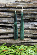 Load image into Gallery viewer, Stirling Silver Pounamu Earrings