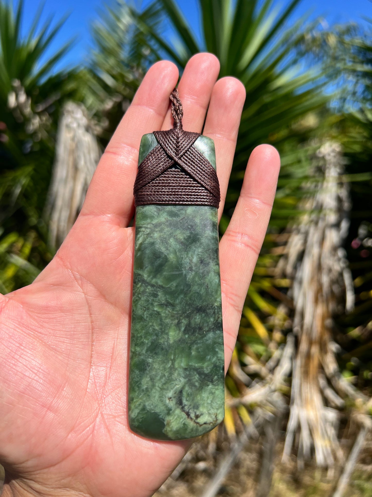 Large Pounamu Toki