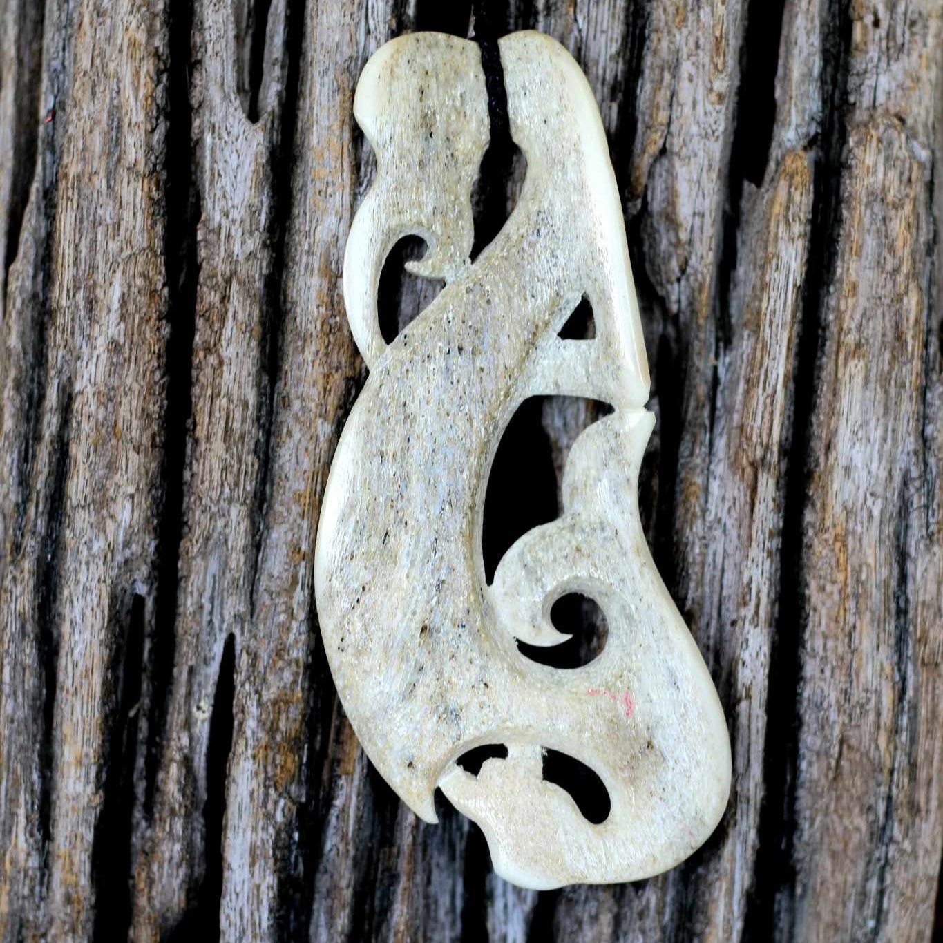 Large Deer Antler Hei Matau