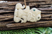 Load image into Gallery viewer, Hei Tiki Whalebone Necklaces