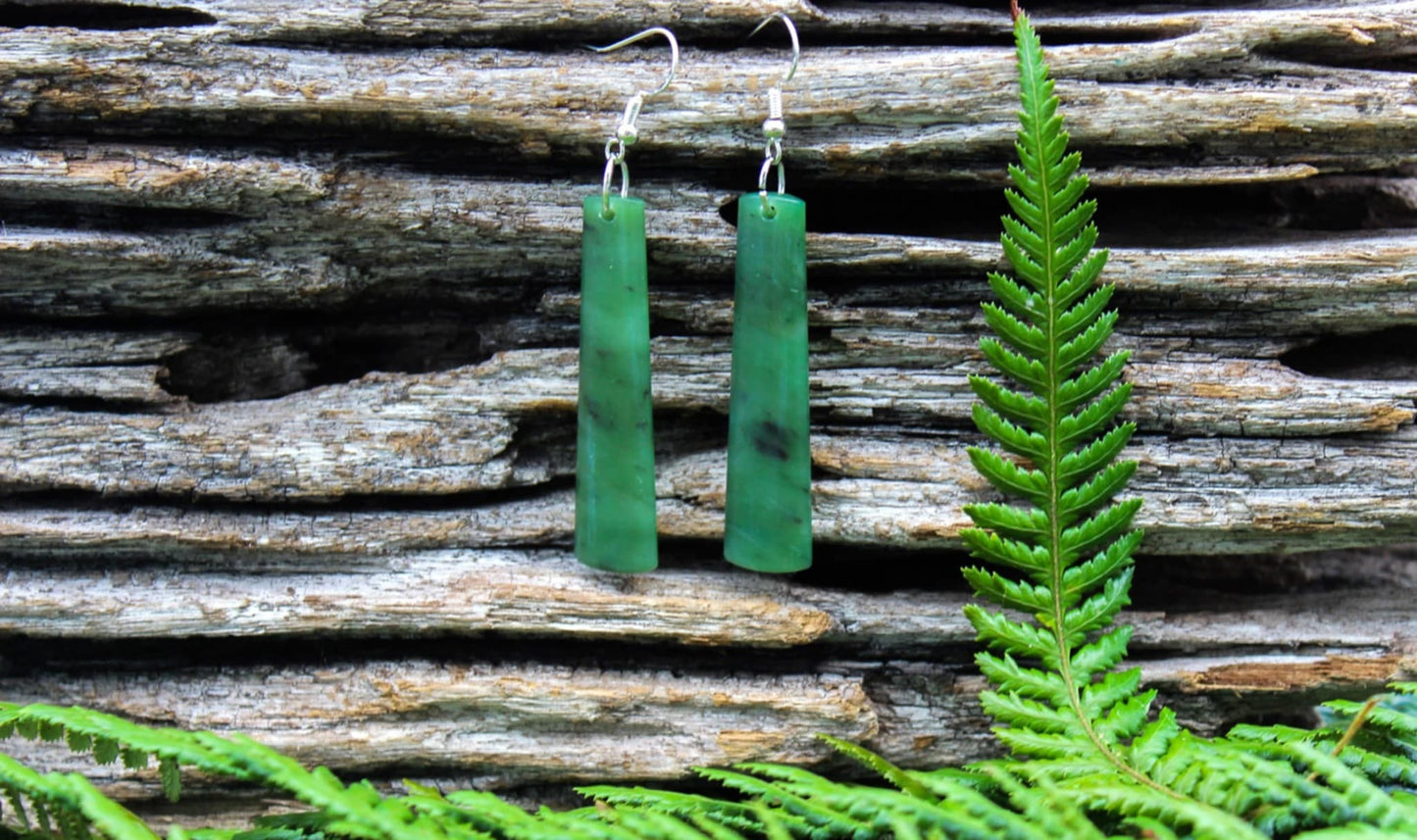 Pounamu Earrings
