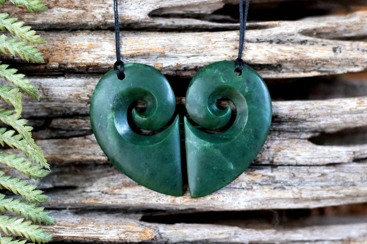 Pounamu Heart set