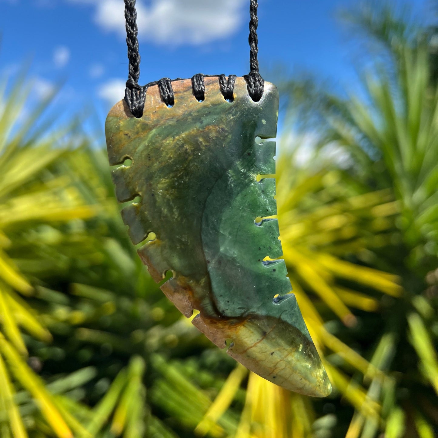 Niho Pounamu Necklaces