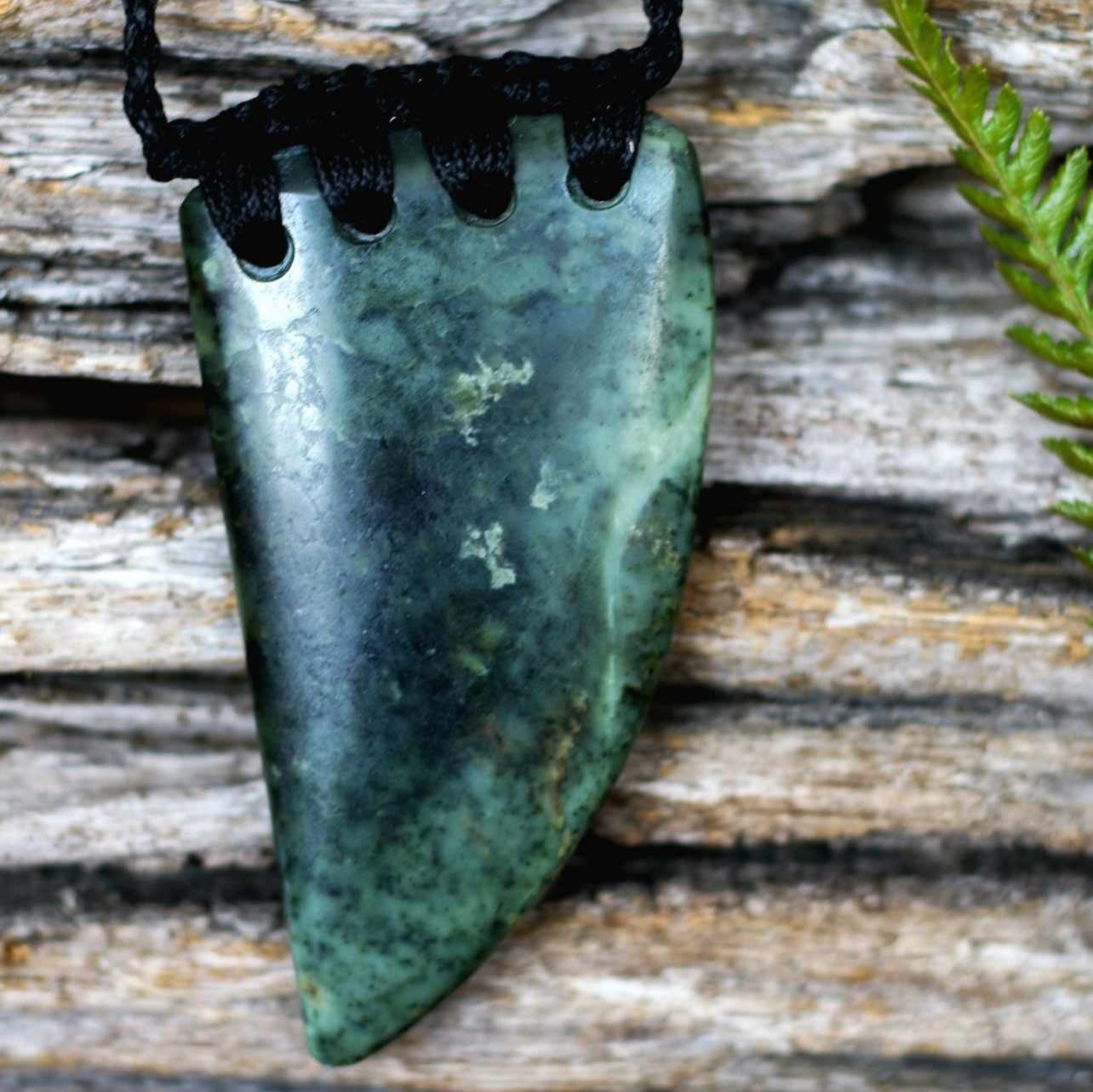 Niho Pounamu Necklaces