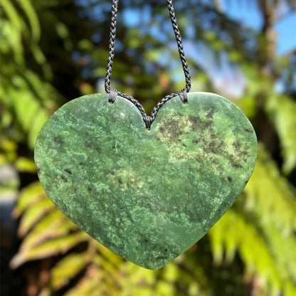 Extra Large Pounamu Heart