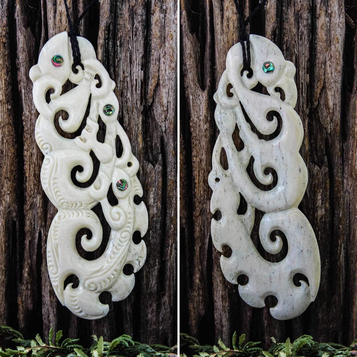 Whalebone Manaia Necklaces