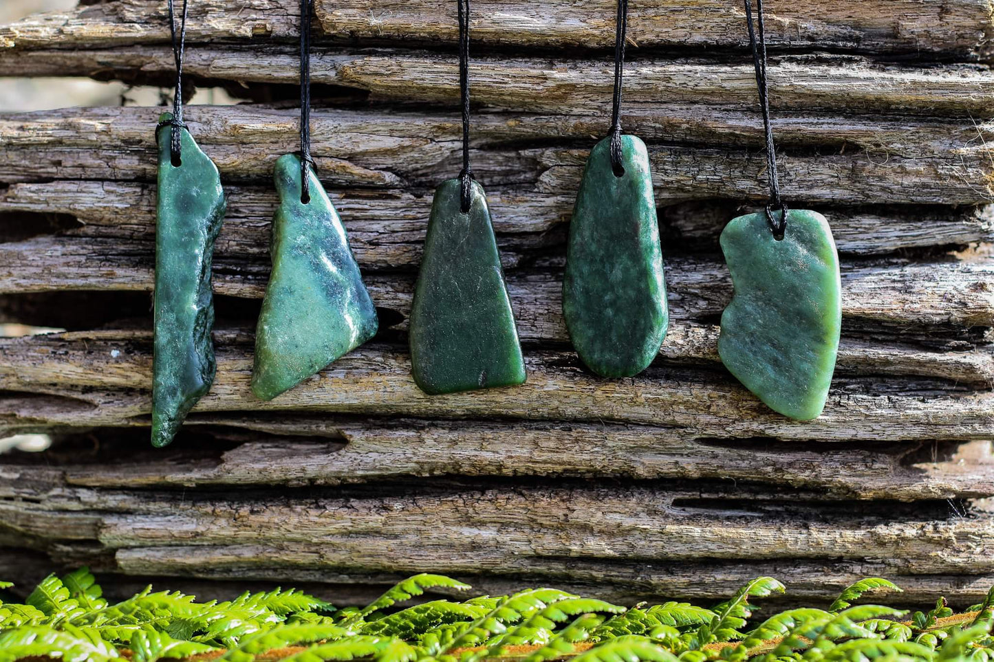 Tumbled Pounamu Necklaces