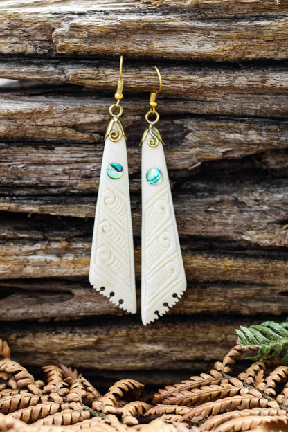 Long Bone Earrings