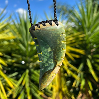 Niho Pounamu Necklaces