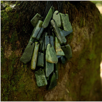 Tumbled Pounamu Necklaces