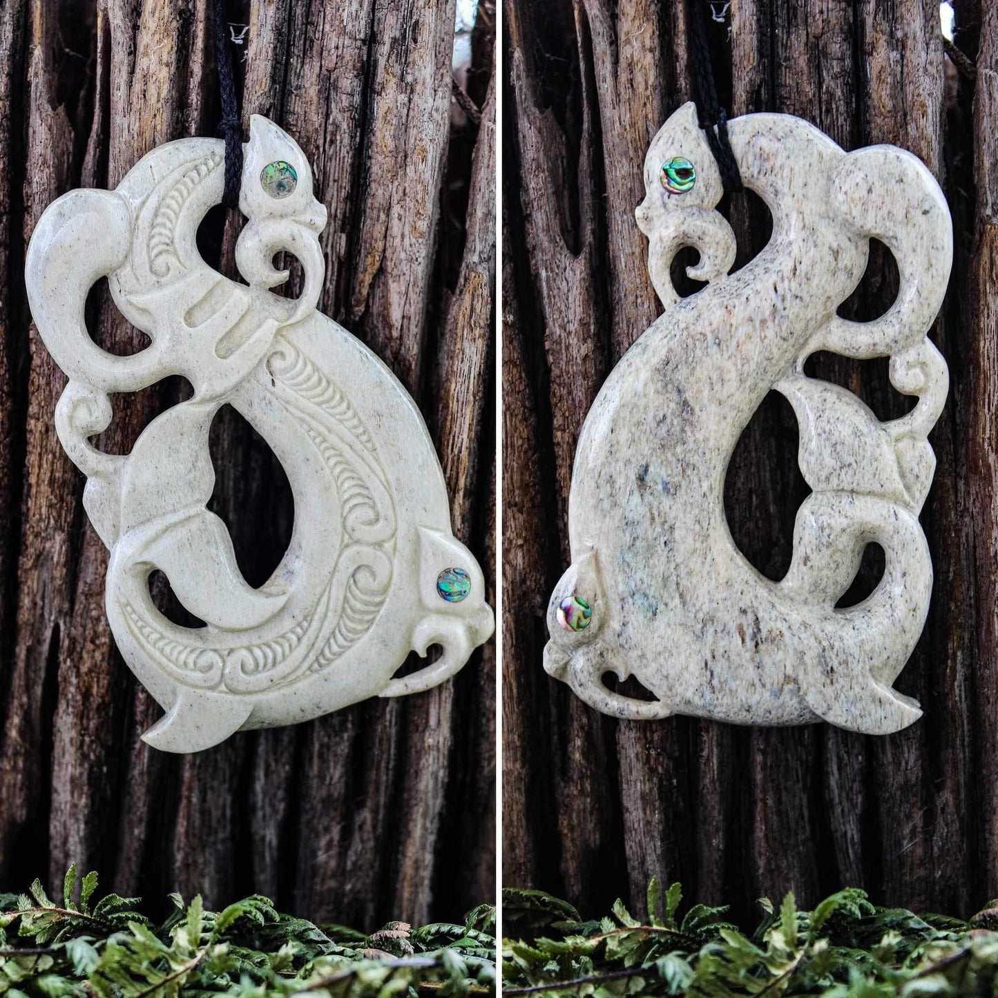 Whalebone Manaia Necklaces