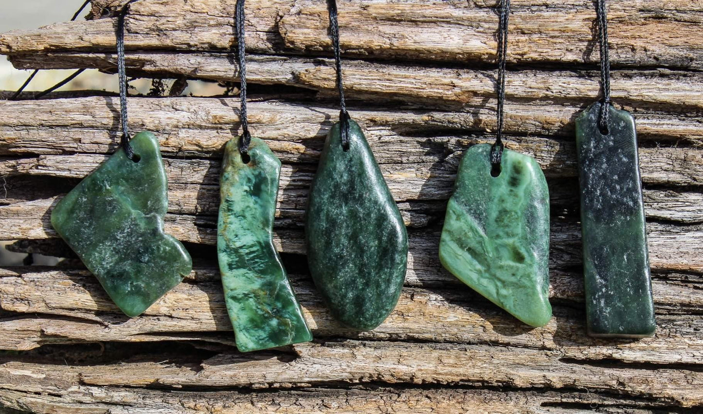 Tumbled Pounamu Necklaces