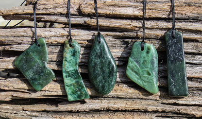 Tumbled Pounamu Necklaces