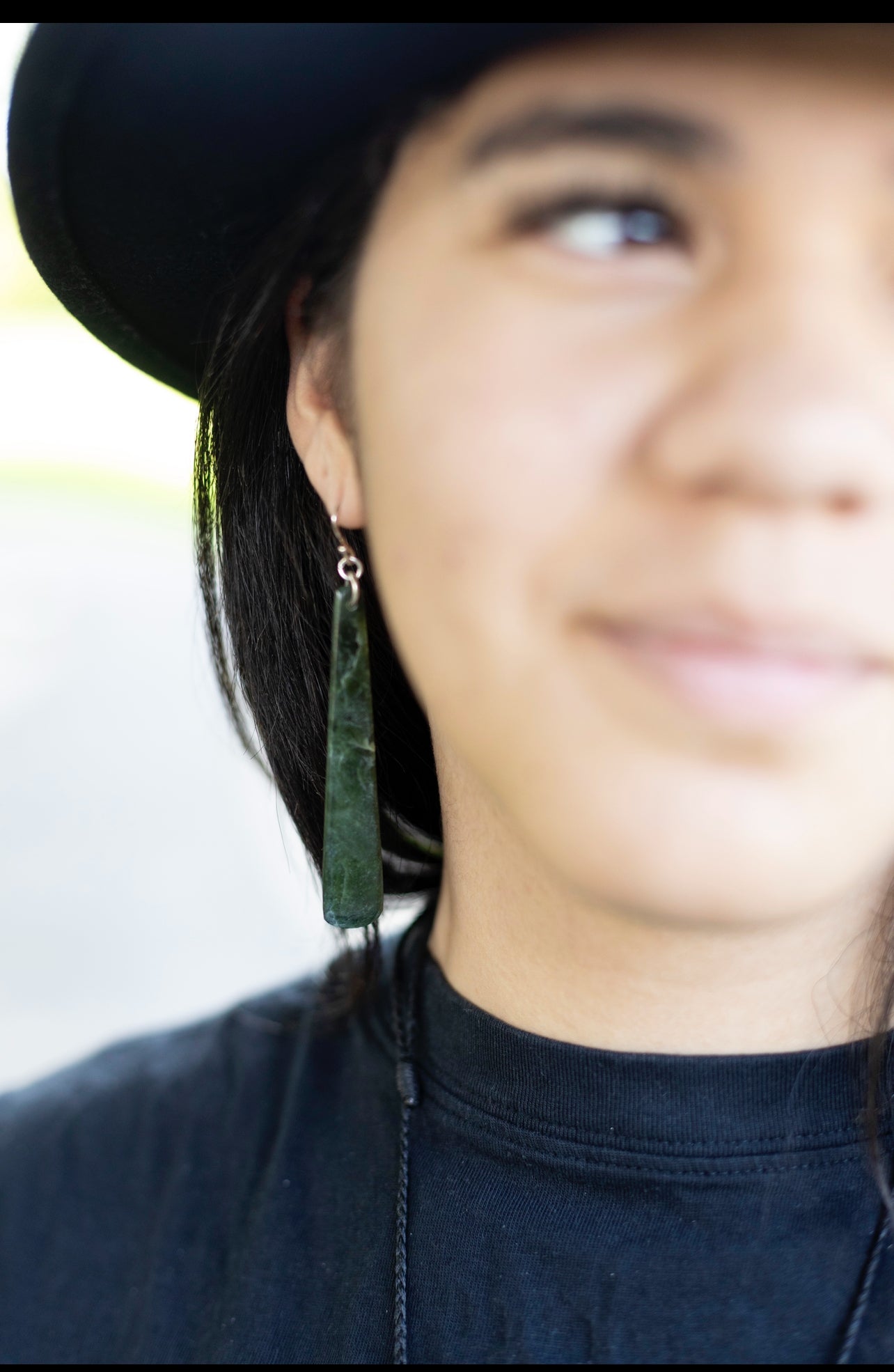 Stirling Silver Pounamu Earrings